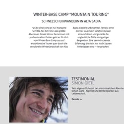 Salewa – Website (getvertical-Kampagne)