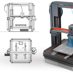 technical drawings & rendering