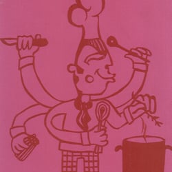 Sympathiefigur für einen Food-Blog