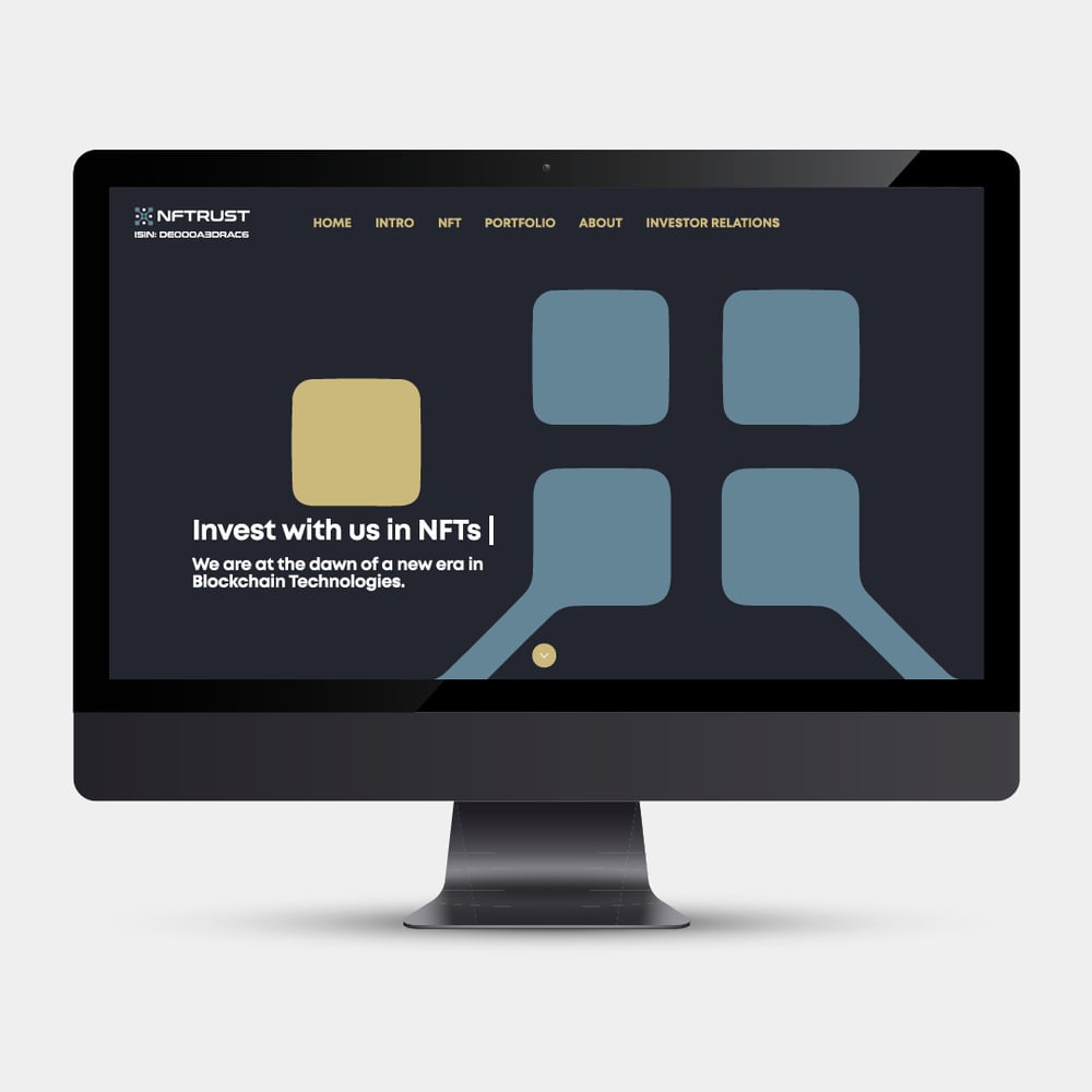 NFTrust Website – Design Michael Meise