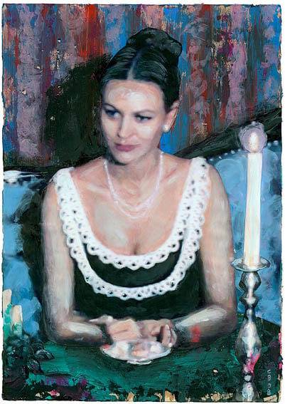 Freie Arbeit / Portrait meiner Mutter, Elke Barthold