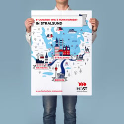 HOST Stralsund / Campaign / Illustration