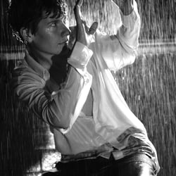 im Regen