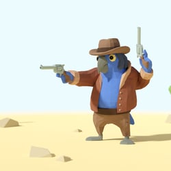 Parrot Cowboy