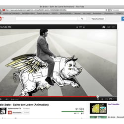 Illustration, Regie und Animation für die Ärzte, Sohn der Leere