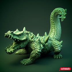 Schleich – Dschungel Sumpfmonster (Skulptur)