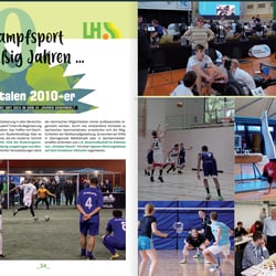 30 Jahre Hochschulsport (LHS) verbindet – Doppelseite 34/35