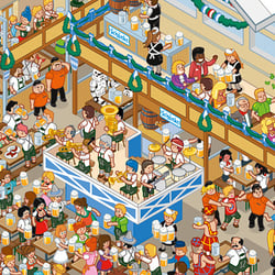 WIRED Information Graphic – Oktoberfest Detail