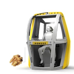 Harvester Concept Metsä Vision 2012 – Cabin