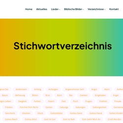 Stichwortverzeichnis