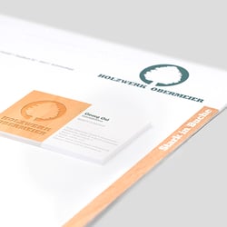 Obermeier Holzindustrie, Geschäftspapiere