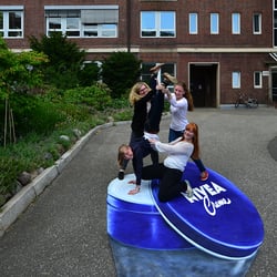 Mitarbeiterfest – Nivea / 3D Straßenmalerei auf PVC