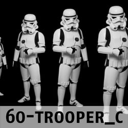 Beispiel für Pinsel-Set: Startrooper