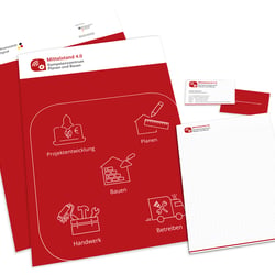 Mappen, Blöcke Kompetenzzentrum Planen und Bauen 4.0