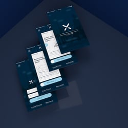 Registrierung – mobile Ansicht