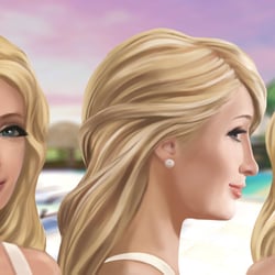 Game Character Design, Paris Hilton