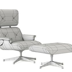 Low Poly: Lounge Chair
