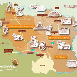 Weinviertel Tourismus, NOE – Corporate Design – Erlebniskarte