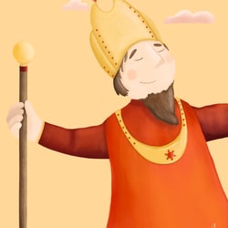 König – Illustration