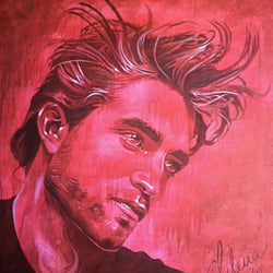 Robert Pattinson | Acryl auf Leinwand