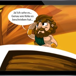 Screenshot: „Odysseus am Deck des Schiffes“