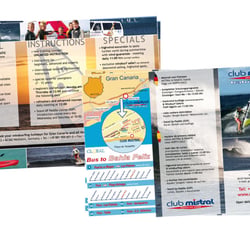 Flyergestaltung Din A4 Wickelfalz