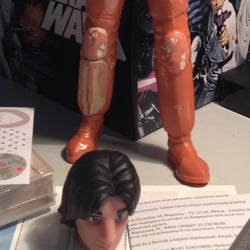 Körper aus einer Action Figur