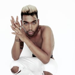 man in white