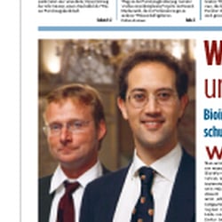 Erstellung eines Geschäftsberichts in Form einer Zeitung
