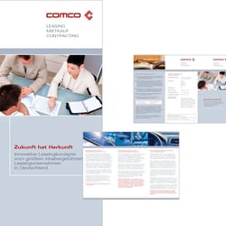 Unternehmensflyer – COMCO Leasing GmbH