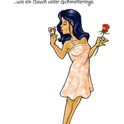 Danini Werbefigur für Lifestyle Magazin