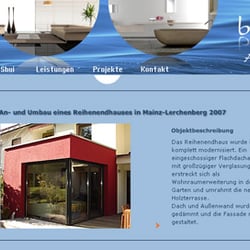 Website des Architekturbüros bPlanung