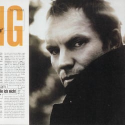 „Sting“ für Musikexpress/Sounds