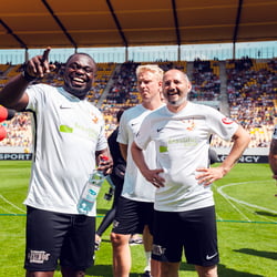 Gerald Asamoah & Oliver Neuville
