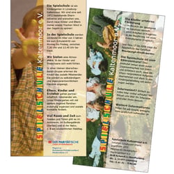 Flyer für einen Kindergarten.