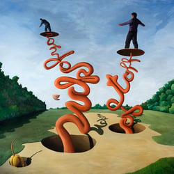 Drop off, 2012, Öl/LW, 185×200 cm