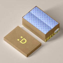 FREUDE Verpackunsdesign der Schuhkartons