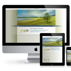 Angst-Grafikdesign-Screens