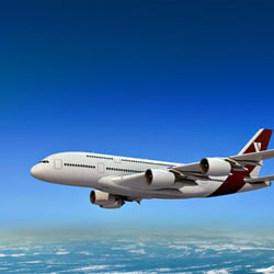 Aviation Airbus 380 Visualisierung