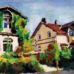 Blankenese (Aquarell) A4