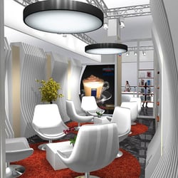 Cecchetto Import AG Lavazza Kaffeelounge an der Igeho Basel