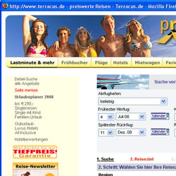 Werbemittel Traveltainment (Reiseportal) travelan.de