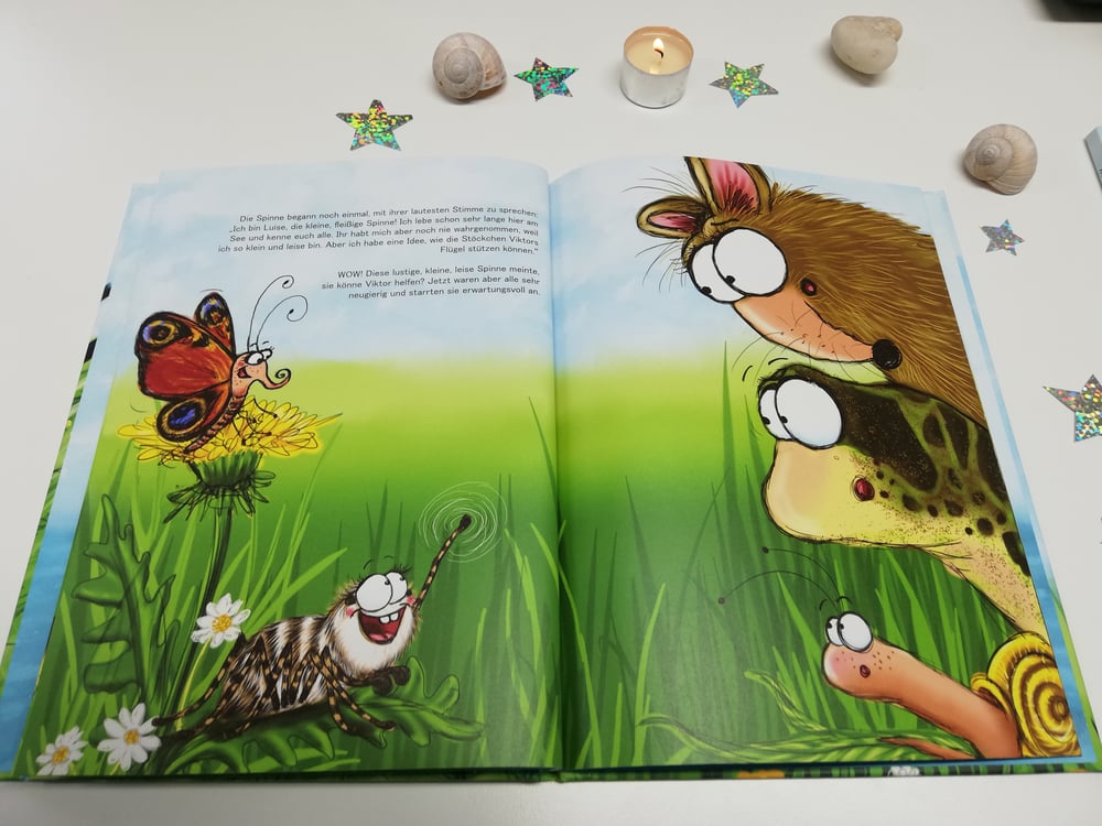 Die kleine Elster Elsa. Viktor in Not. Kinderbuch über Gemeinschaft und Wertschätzung