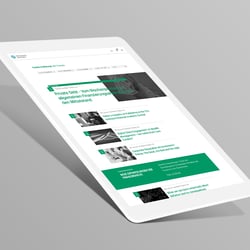 UX und Gestaltung Fachportal CFA Society