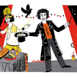 Illustration Zauberei / Cornelsen Verlag
