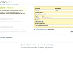 Schritt 5: Die Adresse eingeben