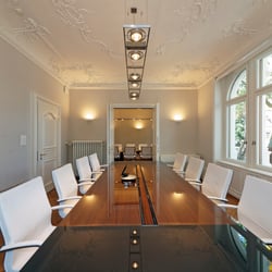 Heeb & Schranz: Besprechungsraum in historischer Villa, Basel