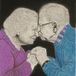Zeitlose Liebe (Timeless Love) – Kohlerealismus – Mary G.