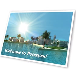 Postkarte Poresyen