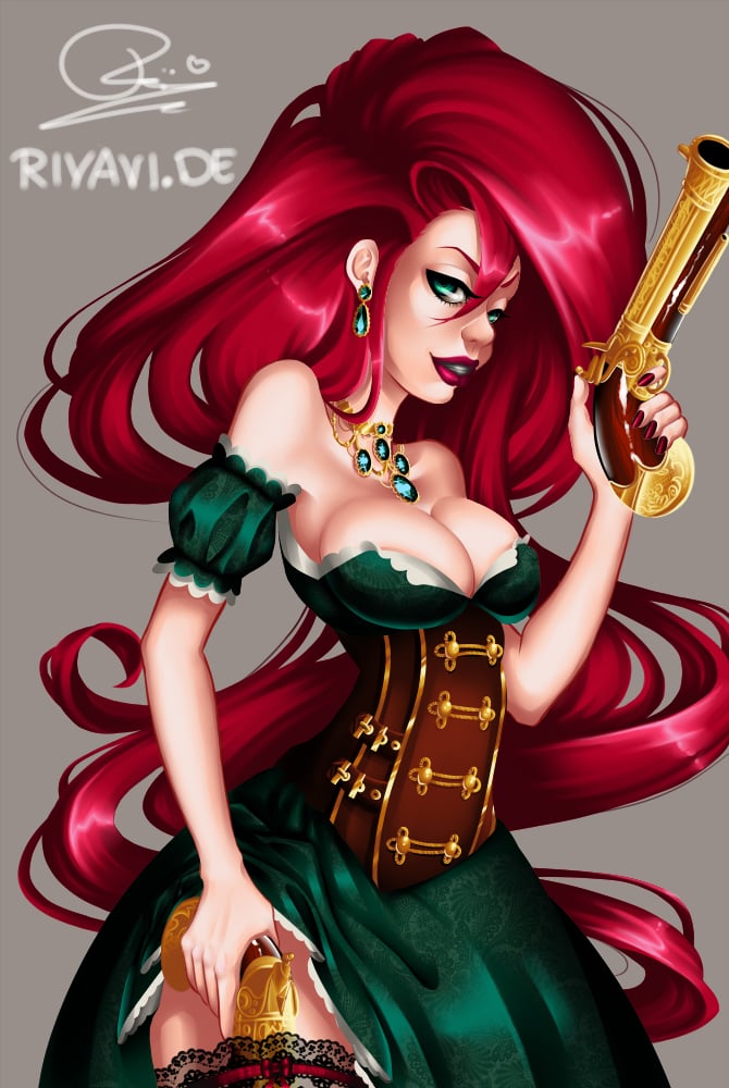 miss fortune   piratebride league of legends by riyavi-d8f3qzp